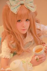 组图：16岁徐娇COS动漫美少女 假小子华丽变身