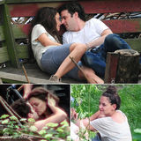 组图：前阿汤嫂凯蒂片场激吻男友 展露真性情