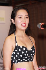 组图：亚洲小姐选拔深圳面试 选手身段招数各异