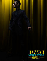 黄晓明登杂志封面 笑容魅惑演绎西装型男