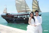 组图：港姐刘倩婷拍婚纱照 明年初与李丞责完婚