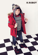 高清：混血童星文梅森兄弟童装写真萌娃惹人爱