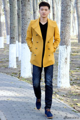 组图：新星李洋蒋晨阳秋日帅气写真