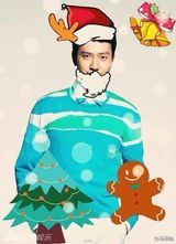 组图：众星欢乐庆圣诞 Angela可爱林志玲性感