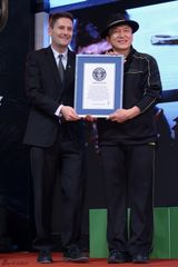 组图：《十二生肖》开发布会 成龙获吉尼斯认证