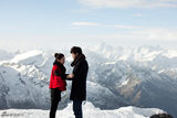 组图：《璀璨人生》阚清子何润东情定瑞士雪山