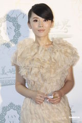 组图：李湘火红裙看秀 柳岩酥胸半露呼之欲出