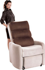 高清图：林志玲拍广告造型百变 长发妩媚笑容动人