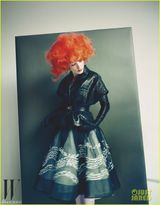 组图：杰西卡-查斯坦最新写真 变身复古妖艳女郎