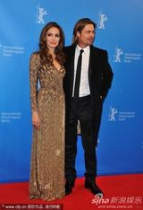 组图：《血与蜜之地》柏林首映 皮特为朱莉撑场