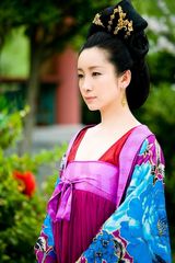 组图：秦海璐刘晓庆《武则天》片场飙戏看点足