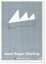 高清组图：粉丝为《广告狂人》制作复古版海报