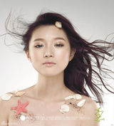 高清图：花儿朵朵10强集体拍摄新年照大秀美肩