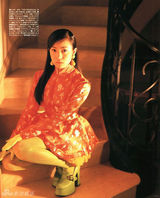 策划：日本女星中国风造型 旗袍团子头贺新春