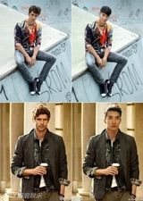 组图：男模微博征婚被揭穿 神级PS惊呆网友