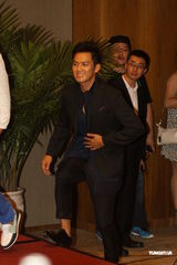 组图：《秘密花园》开机 钟汉良安七炫现身