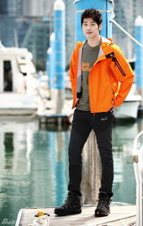 组图：韩星金载沅写真曝光 运动时尚活力十足