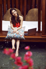 高清图：麦迪娜曝温婉大方古典写真