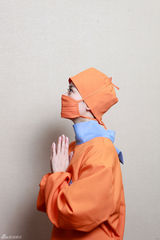 高清图：海清《心术》挑战“美小护” 定妆照曝光