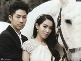 组图：吴建豪与千金娇妻前卫婚纱照曝光