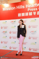 组图：徐子珊大谈环保秘诀 丁子高分享圣诞趣事