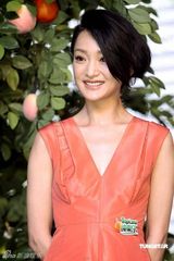 高清图：周迅古天乐做代言 造型清新神采飞扬