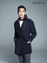 高清组图：韩星金秀贤秋装写真 正装帅气秀长腿