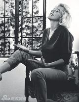 组图：玛丽莲-梦露生前最后一组生活照嬉笑人生