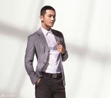 组图：黄晓明初夏广告写真 造型阳光清爽气质百变