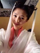 组图：《神雕》陈妍希替身曝靓照 清丽纯美