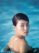 组图：王菲绝版性感旧照曝光 身姿妩媚美腿诱惑