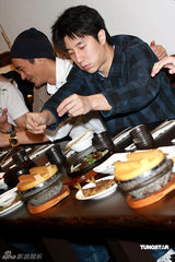 高清图：李玖哲开韩国餐厅 黄立成吴建豪率众星捧场