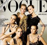 组图：好莱坞女星偏爱小金裙 杂志封面撞衫进行中