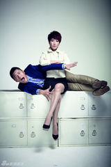 组图：任重马苏搞怪写真 再现何小萌与大嫂