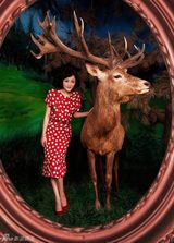 高清组图：金海心新造型曝光 大玩文艺复古风潮