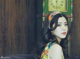 组图：朱婧复古写真曝光 灵气十足有韵味