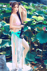 组图：江伊涵扮妖娆琵琶仙子写真曝光