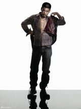 邵兵蓄须拍时尚大片 皮衣勾勒质感硬汉（组图） 