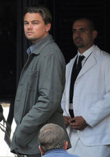 高清组图：《奠基》拍爆破戏 莱昂纳多表现有点娘