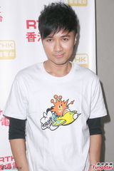 组图：古巨基出席书展讲座 惊叹粪便画创作力