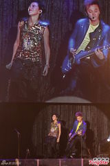 组图：张芸京庆圣诞开唱 嘉宾阿沁狂野助阵