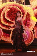 组图：2011香港小姐决选 候选佳丽晚装亮相