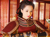 组图：蓝燕《隋唐英雄》军装女侠造型帅气