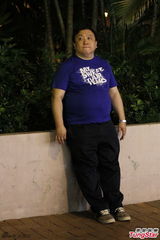 组图：《赌城风云》探班 谢霆锋穿清凉背心