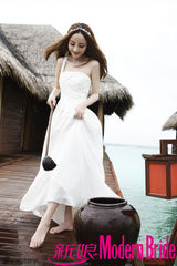 组图：姚笛唯美婚纱大片 双鱼座浪漫要纯爱