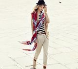 组图：俄罗斯超模萨莎-彼福瓦洛娃时尚秋装写真