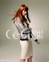 高清图：韩星尹胜雅最新写真造型 谱写春日奏鸣曲