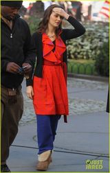 组图：莱弗利梅斯特齐聚《绯闻女孩》片场