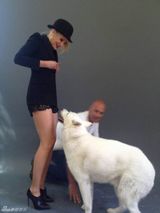 高清图：老牌甜姐迪亚兹烟熏朋克颓废性感