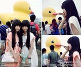 组图：台湾超萌双胞胎长大了！13岁漂亮爱跳舞